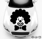 Preview: Aufkleber 46373 Clown-Karneval
